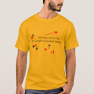 T-shirt Chemise, je suis marié à la plus grande femme du