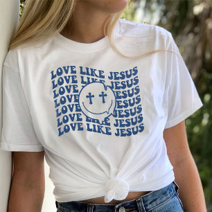 T-shirt Chemise Jésus, Amour Comme Chemise Jésus, Tendance
