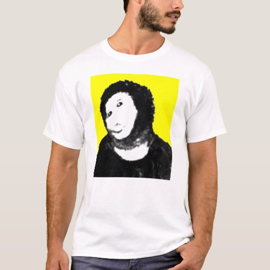 T-shirt Chemise Jésus Pomme de Terre Drôle (Devant)