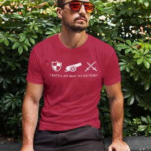 T-shirt Chemise Jeu Militaire Hommes