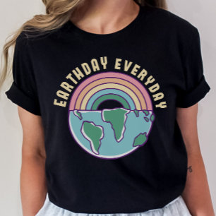 T-shirt Chemise jour des terres, Jour des terres quotidien