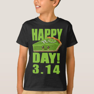 T-shirt Chemise Jour Pi Femmes Enfants Hommes Enfants Jeun