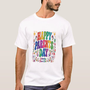 T-shirt Chemise Joyeuse Fête des Parents - Maman et Papa R