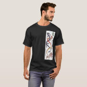 T-shirt Chemise jumelle de dragons (Devant entier)