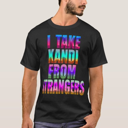 T-shirt Chemise Kid Rave Kandi Plur Edm Techno Dub Hardsty (Devant)