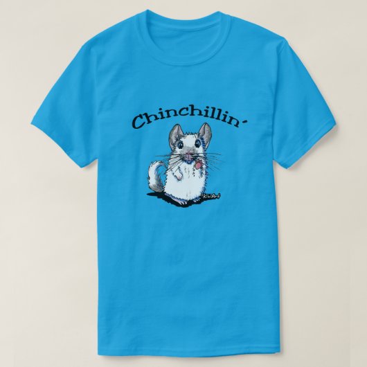 T-shirt Chemise KiniArt Chinchillin' (Design devant)