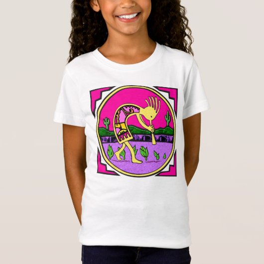 T-Shirt Chemise : Kokopelli (Devant)