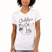 Chemise Lady pour chat sans enfant