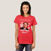 T-shirt Chemise laide de Noël de "Brett Kavanaugh" (Devant entier)