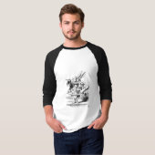 T-shirt Chemise lapin (Devant entier)