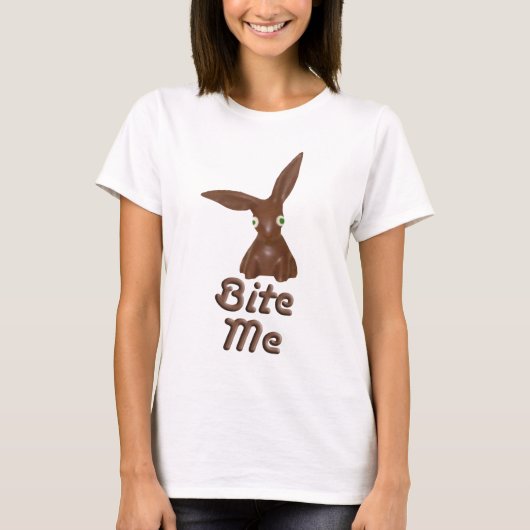 T-shirt Chemise lapin au chocolat (Devant)
