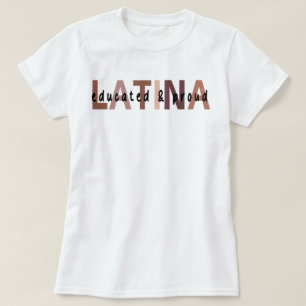 T-shirt Chemise Latina pour Latina, Latina éduquée
