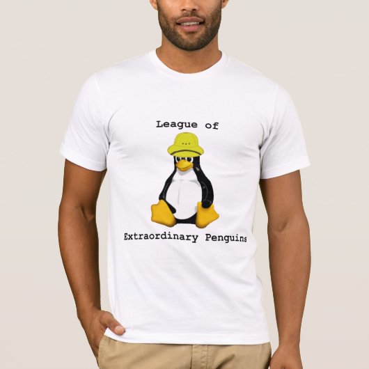 T-shirt Chemise League of Extraordinary Penguins 2 (Devant)