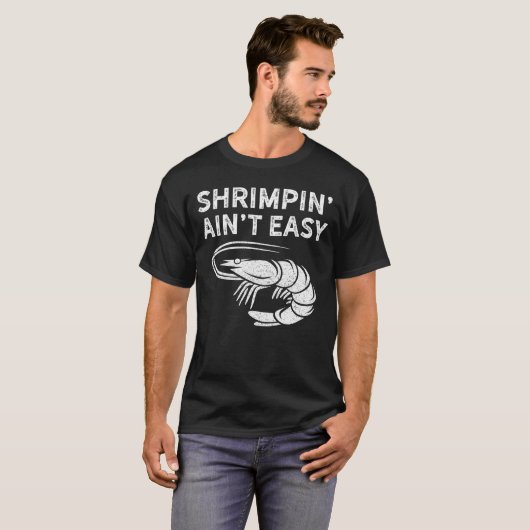 T-shirt Chemise légère facile de BJJ Shrimpin Aint pour (Devant entier)