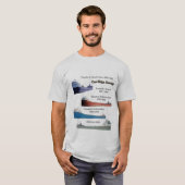 T-shirt Chemise légère One Ships Journey (Devant entier)