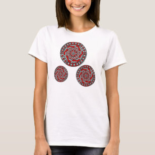 T-shirt Chemise légère pour femmes en rouge Machinery