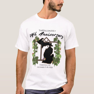 T-shirt Chemise légère pour la fête du 24e anniversaire de