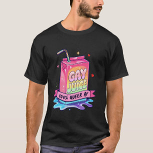 T-shirt Chemise LGBT Fierté Gay Juice Égalité des Droits D