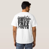 T-shirt Chemise libre de la jeunesse de drogue (Dos entier)