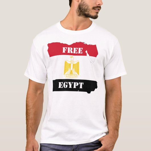 T-shirt Chemise libre de l'Egypte (Devant)