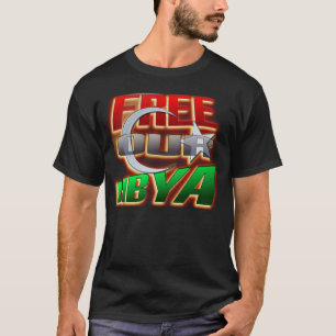 T-shirt Chemise libre de révolution de la Libye