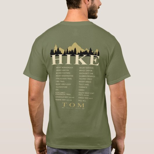 T-shirt Chemise LIST 2022 verte (Dos)