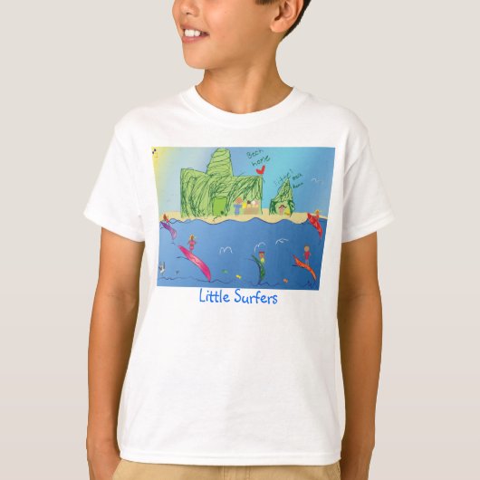 T-shirt Chemise Little Surfers (Devant)