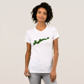 T-shirt Chemise Logo Classic Fishers Island - Vert (Devant entier)