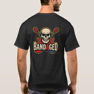 T-shirt Chemise Logo Crâne Double