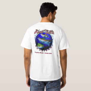 T-shirt Chemise Logo Rip Art Marlin Blanc