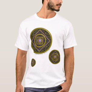 T-shirt Chemise lumière homme Sagittarius Mandala