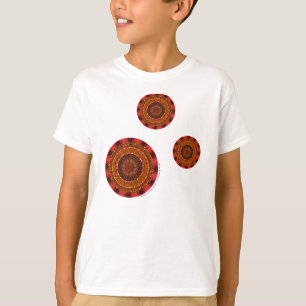 T-shirt Chemise lumière pour enfants et bébé Mandala