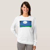 T-shirt Chemise Lune Lune Lune Lune Longue Sleft (Devant entier)