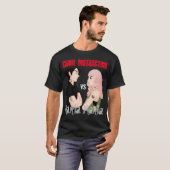 T-shirt Chemise lyrique de la chanson (Devant entier)