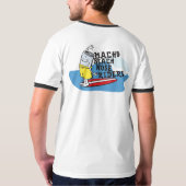 T-shirt Chemise macho de plage (Dos)