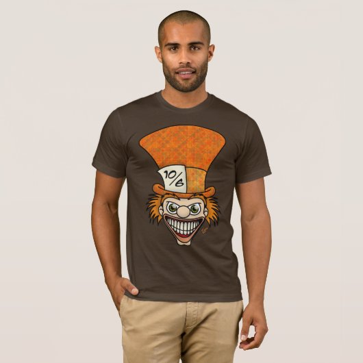 T-shirt Chemise Mad Hatter (Devant entier)