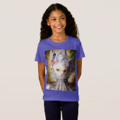 T-Shirt Chemise Madame Kitty (Devant entier)