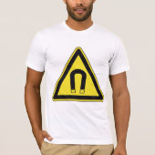T-shirt Chemise magnétique pour hommes (Devant)