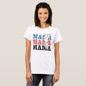 T-shirt Chemise Mama De Baseball, Chemise Maman De Basebal (Devant entier)