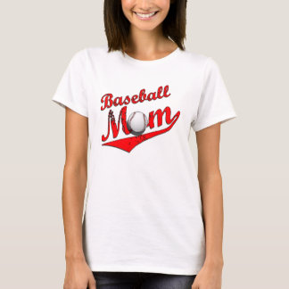 T-shirt Chemise maman de baseball