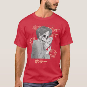 T-shirt Chemise Manga Horreur Manga Japonais Anime garçon