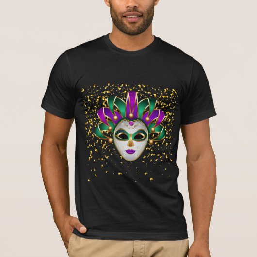 T-shirt Chemise Mardi Gras Homme (Devant)