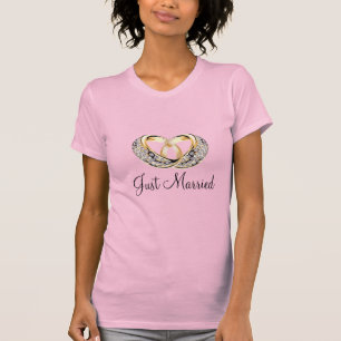 T-shirt Chemise mariée aux femmes