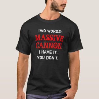 T-shirt Chemise massive de canon