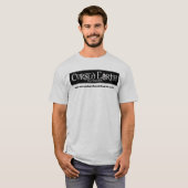 T-shirt Chemise maudite de logo de la terre (Devant entier)