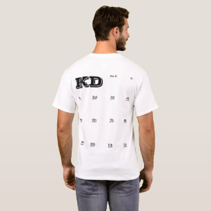 T-shirt Chemise mémoire année scolaire diplôme