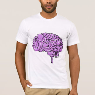T-shirt Chemise mentale graffiti art rue cerveau