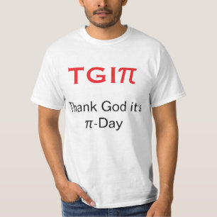 T-shirt Chemise Merci pour le jour de Pi