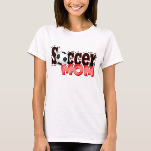 T-shirt Chemise mère de football (Devant)