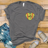 T-shirt Chemise mère numéro Softball avec dentelle design 